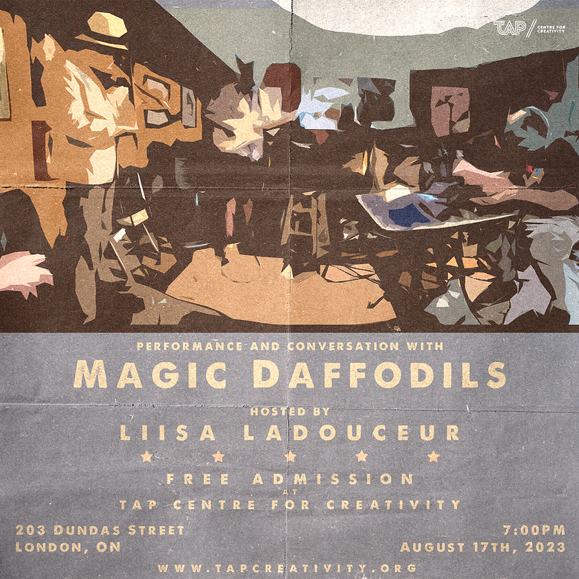 Magic Daffodils at TAP Centre for Creativity Poster - 2023-08-17